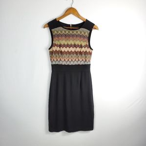 Maggy London Embroidered Sheath Dress